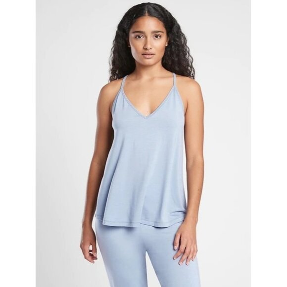 Athleta Tops - Athleta Blue Nighttime Bliss Sleep Cami Women's Top Size XS
